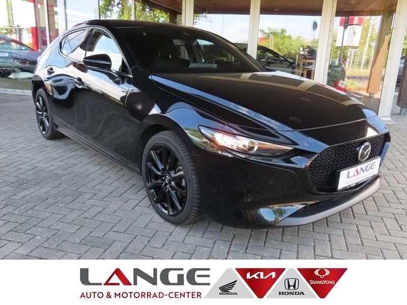 Jet black Gebraucht 2023 Mazda 3 Homura-Line Kleinwagen | 26.870 € (Fairer Preis) - Bild 1/4