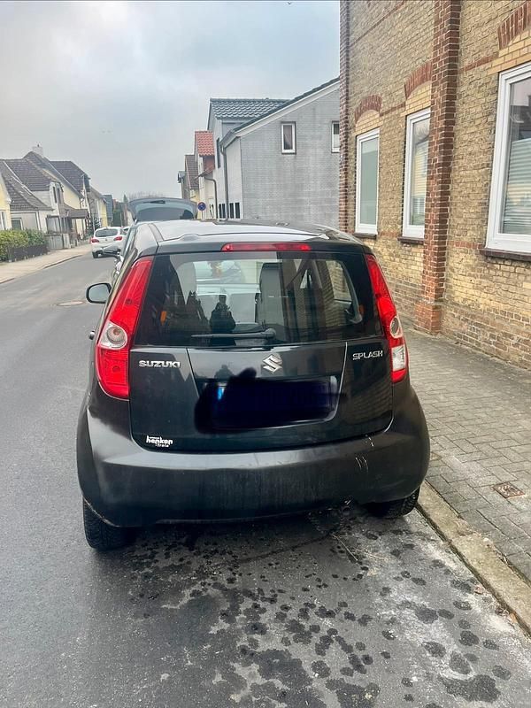 Gebraucht Suzuki Splash 2009 Schwarz Kleinwagen