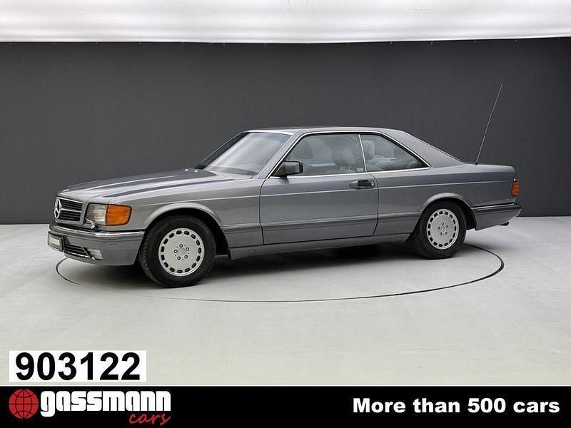 Grau Gebraucht 1990 Mercedes 560 Coupé | 19.000 € - Bild 1/4