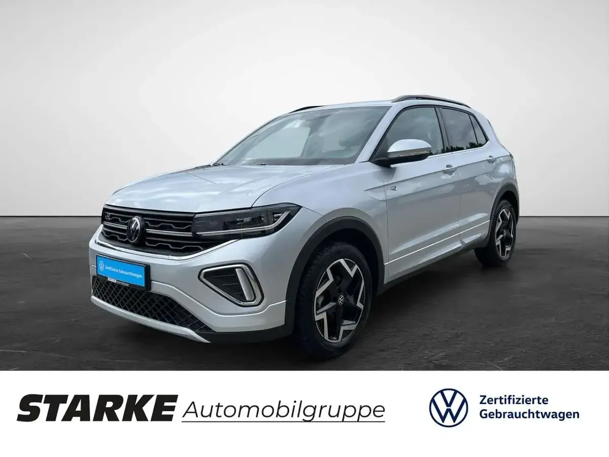 Gebraucht VW T-Cross R-line 116 PS (85 kW) 2025 Grau (ascotgrau) SUV
