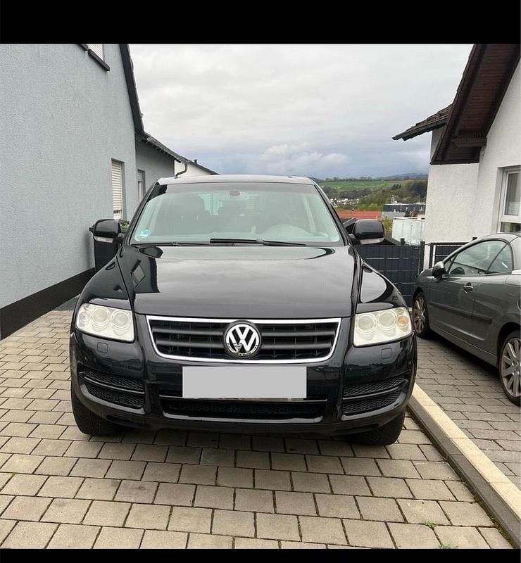 Schwarz Gebraucht 2004 VW Touareg SUV | 3.999 € (Guter Preis) - Bild 1/4