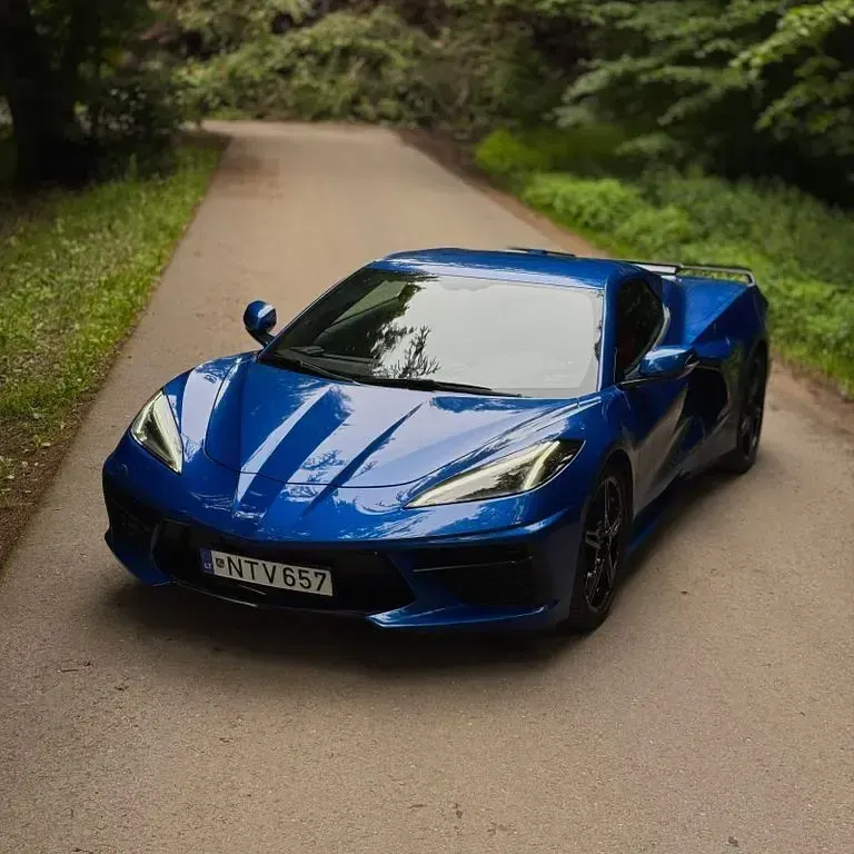 Gebraucht Corvette Stingray 496 PS (364 kW) 2020 Blau Cabrio
