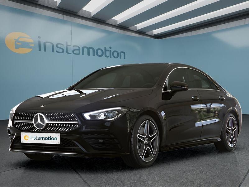 Schwarz Gebraucht 2021 Mercedes CLA250e Limousine | 32.599 € (Etwas zu teuer) - Bild 1/4
