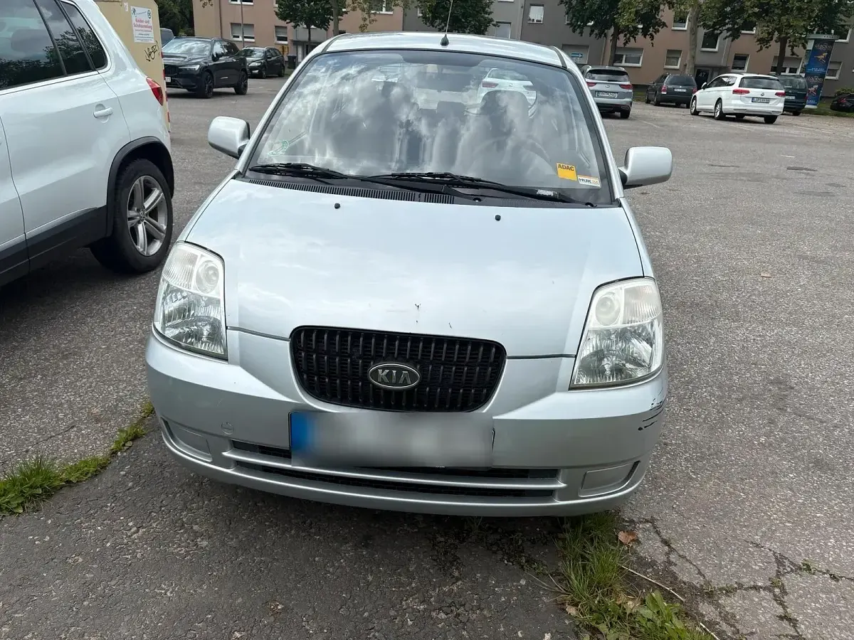 Brugt Kia Picanto 55 HK (40 kW) 2005 Sølv Hatchback