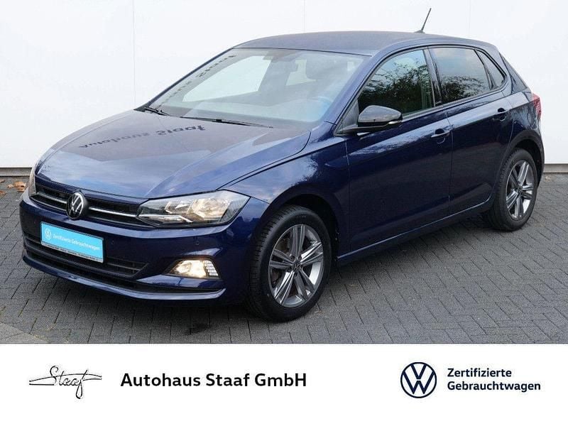 Gebraucht VW Polo United 110 PS (80 kW) 2021 Atlantik blue metallic Limousine