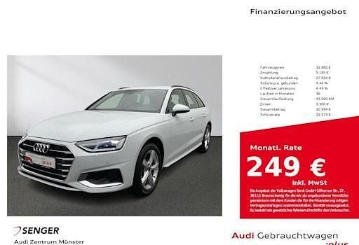 Second-hand Audi A4 Advanced 190 CP (139 kW) 2024 Alb Break