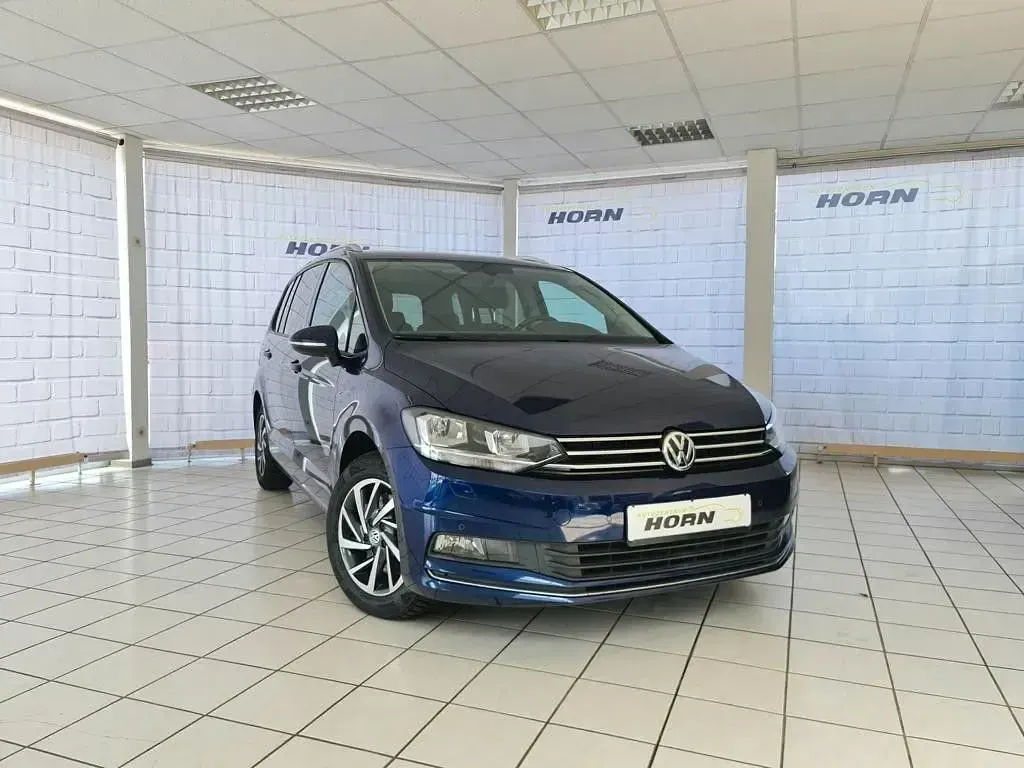 Gebraucht VW Touran Sound 150 PS (110 kW) 2018 Atlantic blue metallic Van / Kleinbus