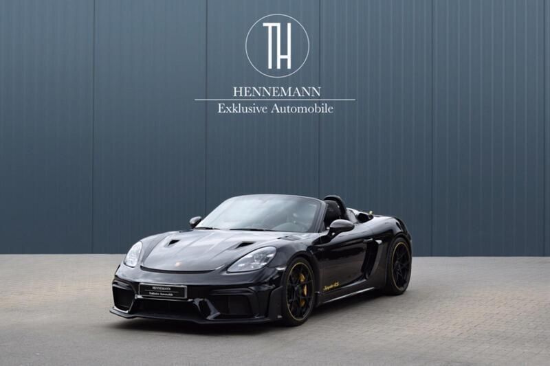 Schwarz Gebraucht 2024 Porsche Boxster Spyder Cabrio | 177.718 € - Bild 1/4