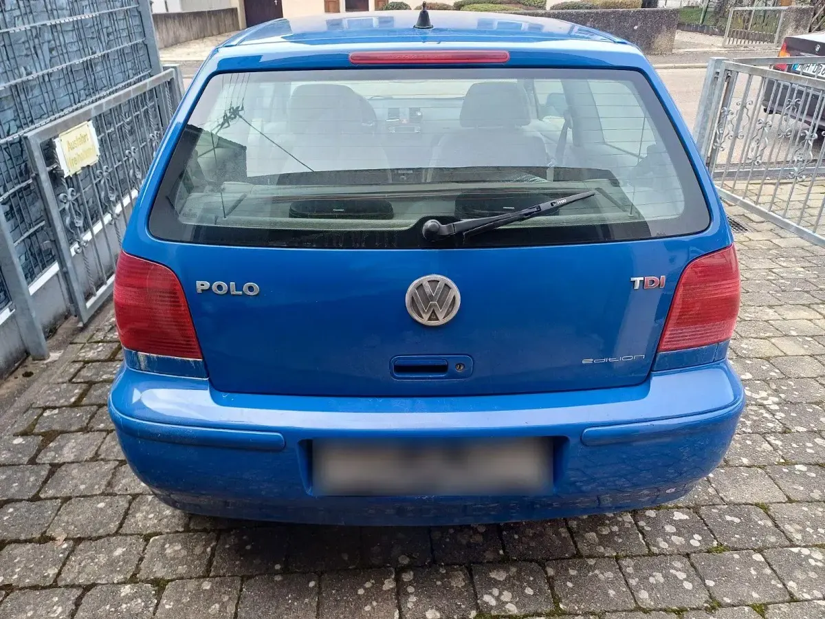 Gebraucht VW Polo Edition 75 PS (55 kW) 2001 Blau Limousine