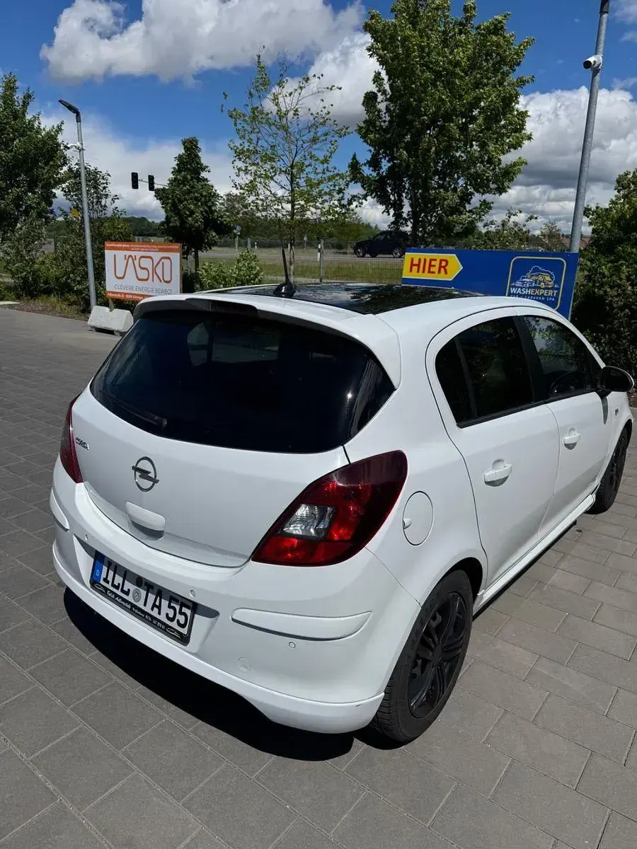Gebraucht Opel Corsa OPC 101 PS (74 kW) 2010 Weiß Kleinwagen