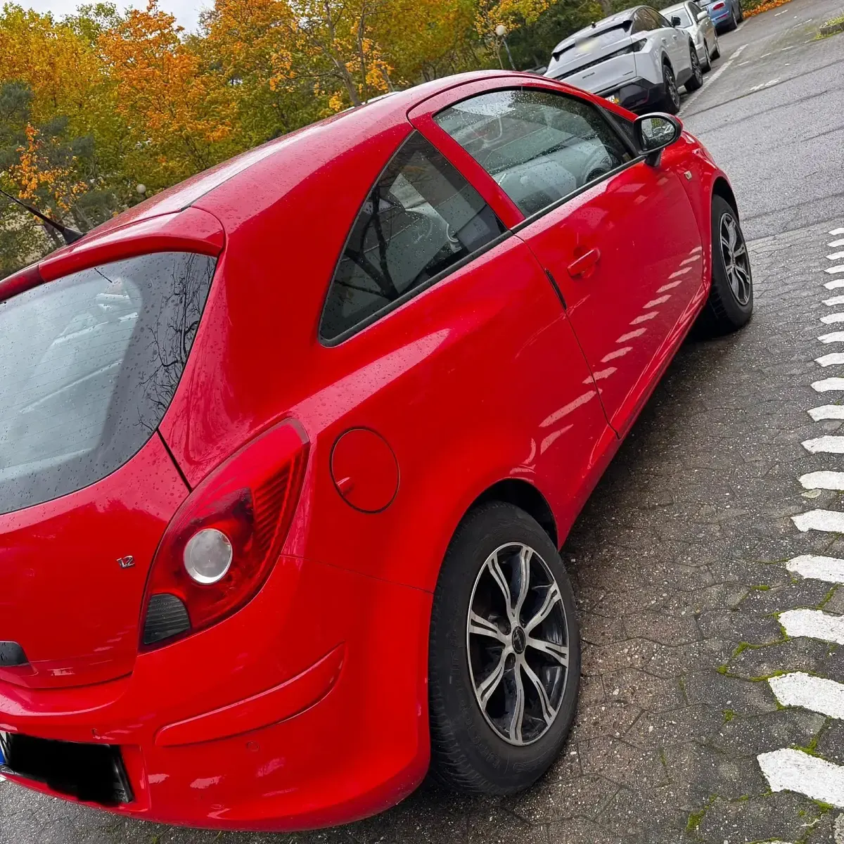 Gebraucht Opel Corsa S 80 PS (58 kW) 2008 Rot Kleinwagen