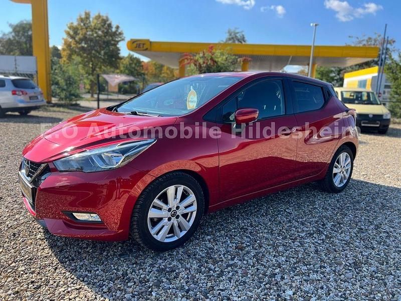 Rot Gebraucht 2020 Nissan Micra N-Way Kleinwagen | 13.999 € (Fairer Preis) - Bild 1/4