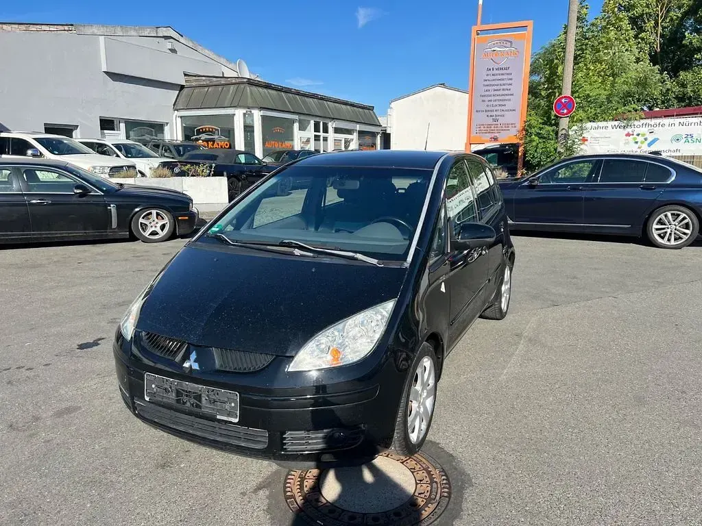 Gebraucht Mitsubishi Colt 95 PS (69 kW) 2004 Schwarz Kleinwagen
