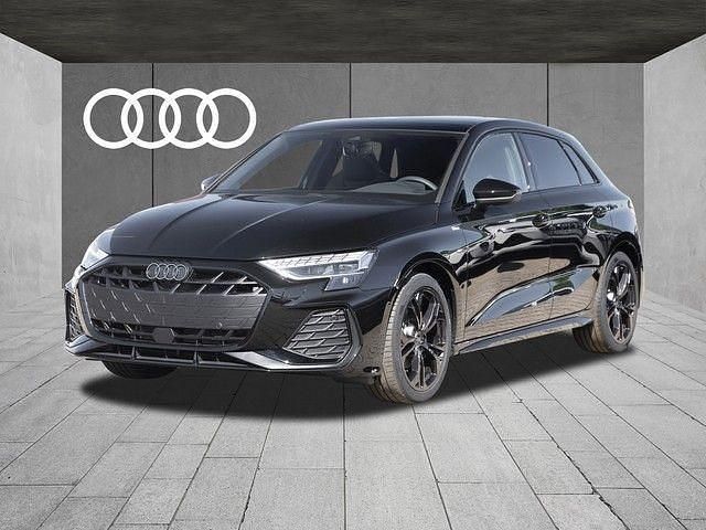 Mythosschwarz metallic Neu 2025 Audi A3 Sportback S-Line Limousine | 43.650 € (Etwas zu teuer) - Bild 1/4