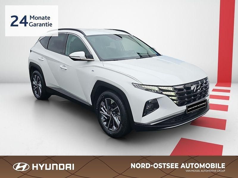 Gebraucht Hyundai Tucson Trend 150 PS (110 kW) 2024 Atlas white / sol SUV