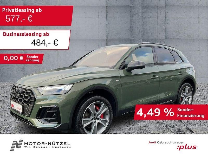 Grün Gebraucht 2024 Audi Q5 S-Line SUV | 52.930 € (Teuer) - Bild 1/4