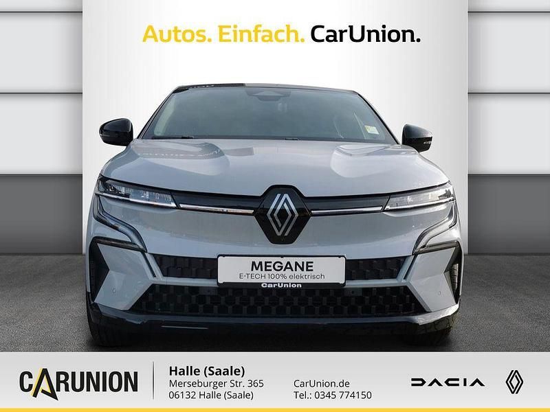 Gebraucht Renault Megane E-Tech Techno 160 kW (218 PS) 2024 Rafalgrau metallic, black pearlschwarz metallic Limousine