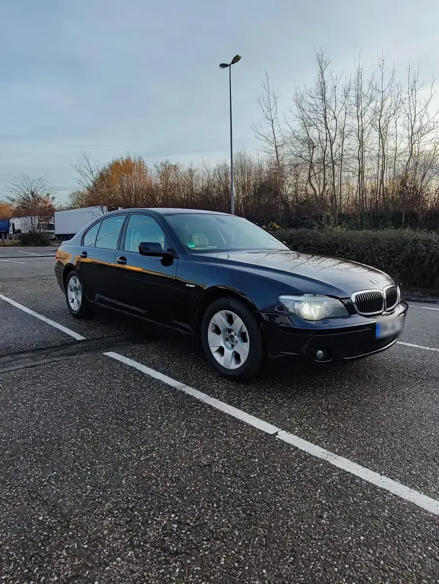 Second-hand BMW 730 231 CP (169 kW) 2007 Albastru Berlinǎ