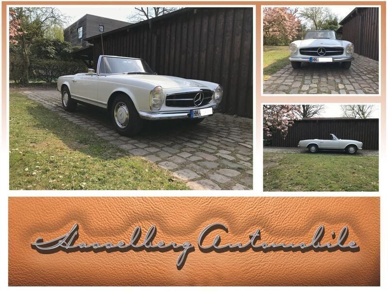 Weiß Gebraucht 1966 Mercedes W113 Cabrio | 89.999 € - Bild 1/4