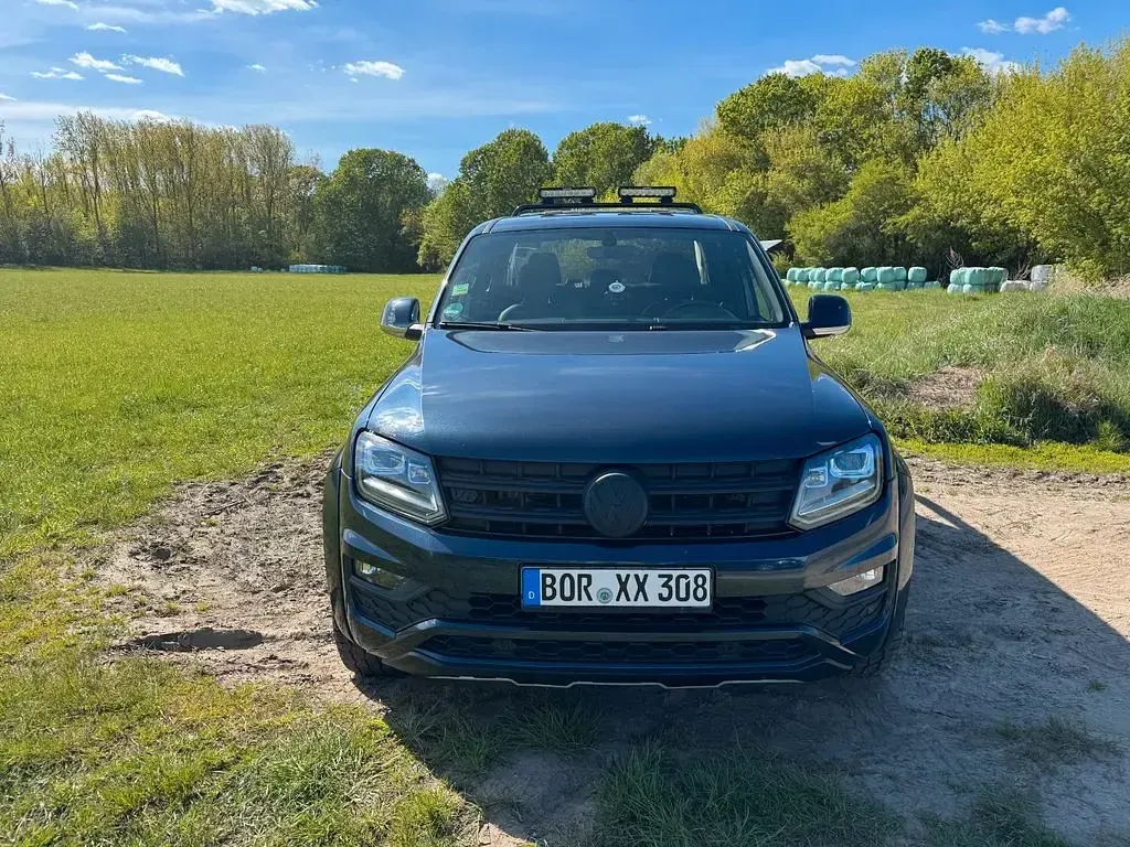 Używany VW Amarok 258 KM (189 kW) 2019 Niebieski Pickup