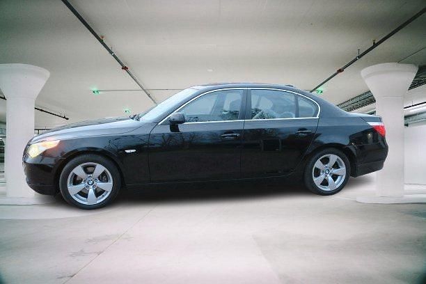 Second-hand BMW 525 231 CP (169 kW) 2007 Negru Berlinǎ
