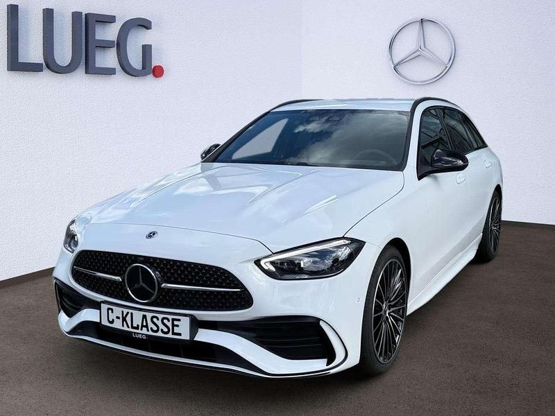 Unilack polarweiß Gebraucht 2025 Mercedes C220 Advanced Kombi | 51.630 € - Bild 1/4