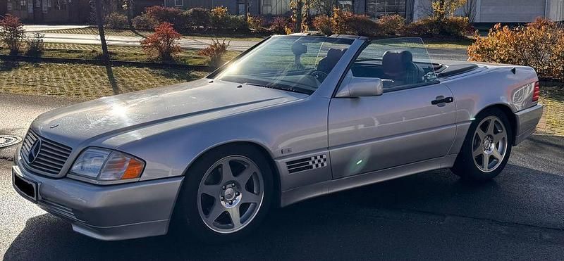 Gebraucht Mercedes SL320 Edition 1 231 PS (169 kW) 1995 Silber Cabrio