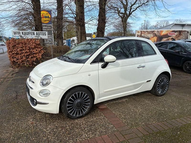 Gebraucht Fiat 500 Lounge 69 PS (50 kW) 2016 Weiß Kleinwagen