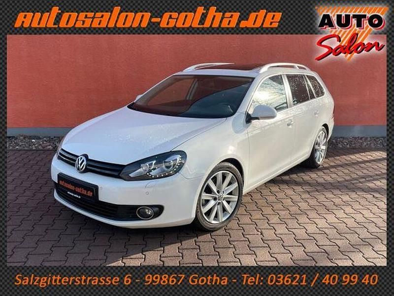 Weiß Gebraucht 2011 VW Golf VI Highline Kleinwagen | 8.990 € (Teuer) - Bild 1/4