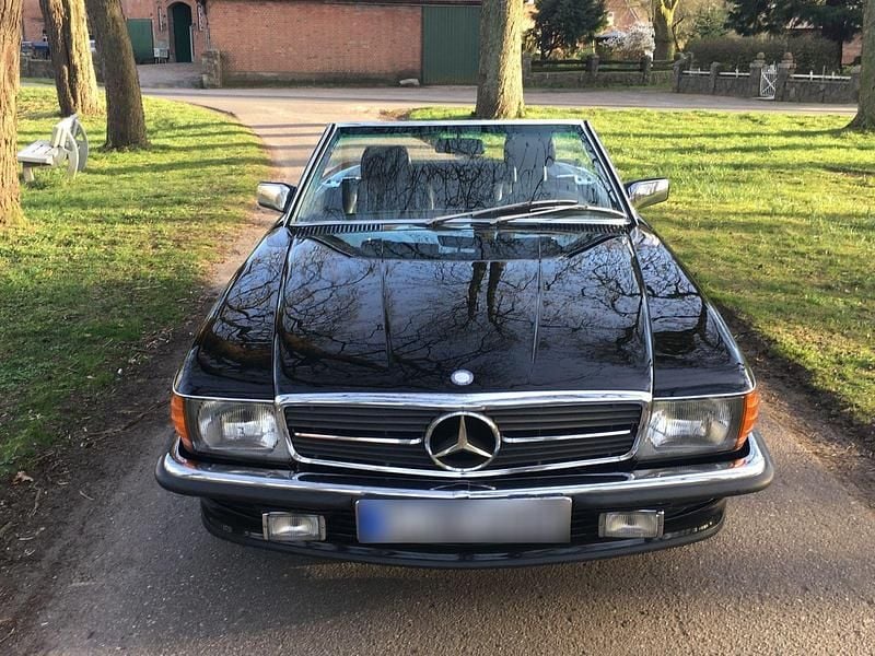Gebraucht Mercedes SL420 204 PS (150 kW) 1986 Schwarz Cabrio