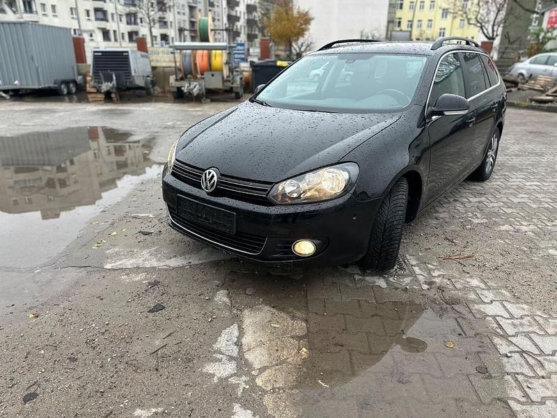 Schwarz Gebraucht 2013 VW Golf VII Highline Kombi | 6.800 € (Superpreis) - Bild 1/4