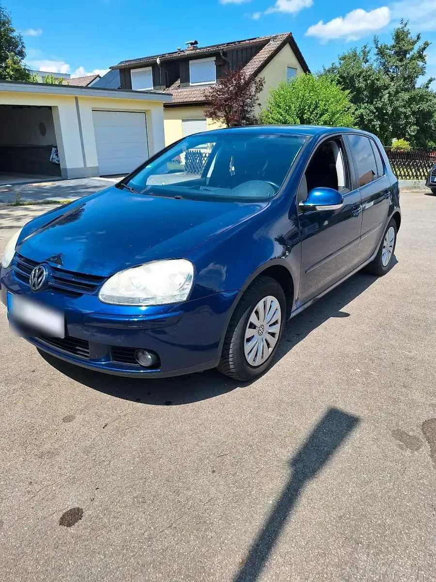 Gebraucht VW Golf V 105 PS (77 kW) 2007 Blau Kleinwagen