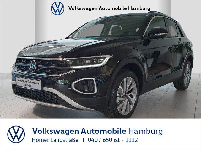 Schwarz Gebraucht 2022 VW T-Roc Life SUV | 38.077 € - Bild 1/4