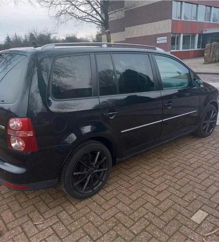 Gebraucht VW Touran R-line 170 PS (125 kW) 2008 Schwarz Van / Kleinbus