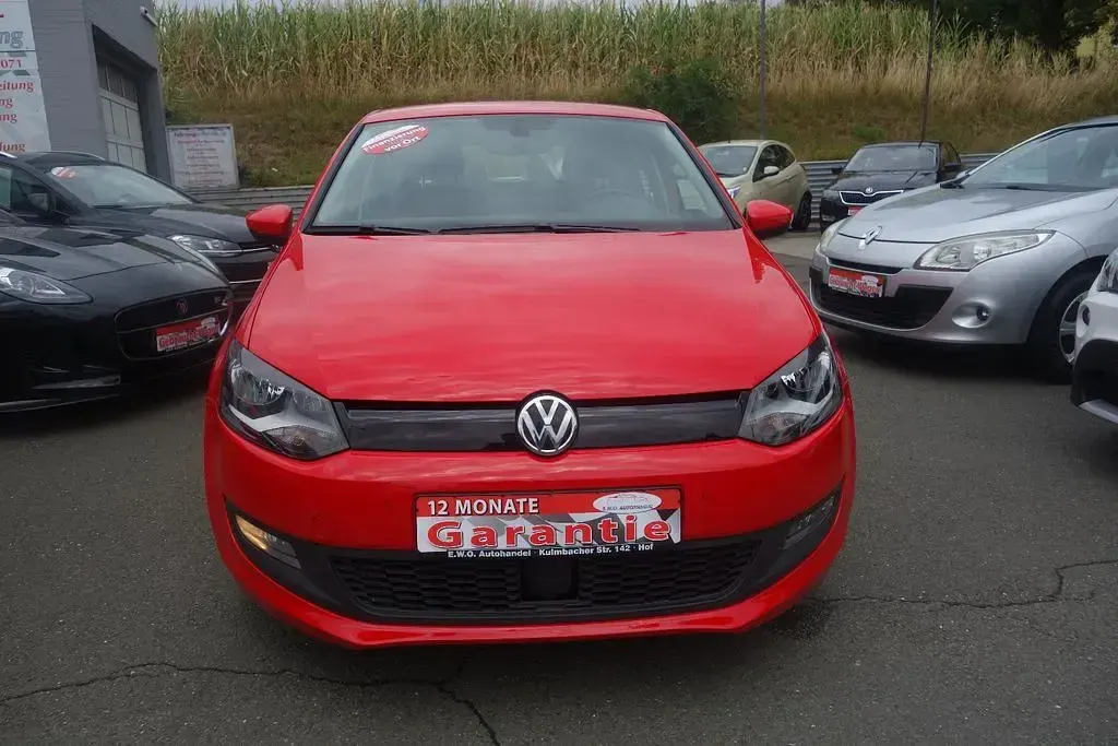 Gebraucht VW Polo Trendline 95 PS (69 kW) 2016 Rot Limousine