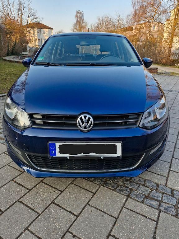 Usata VW Polo Highline 105 CV (77 kW) 2011 Blu Utilitaria