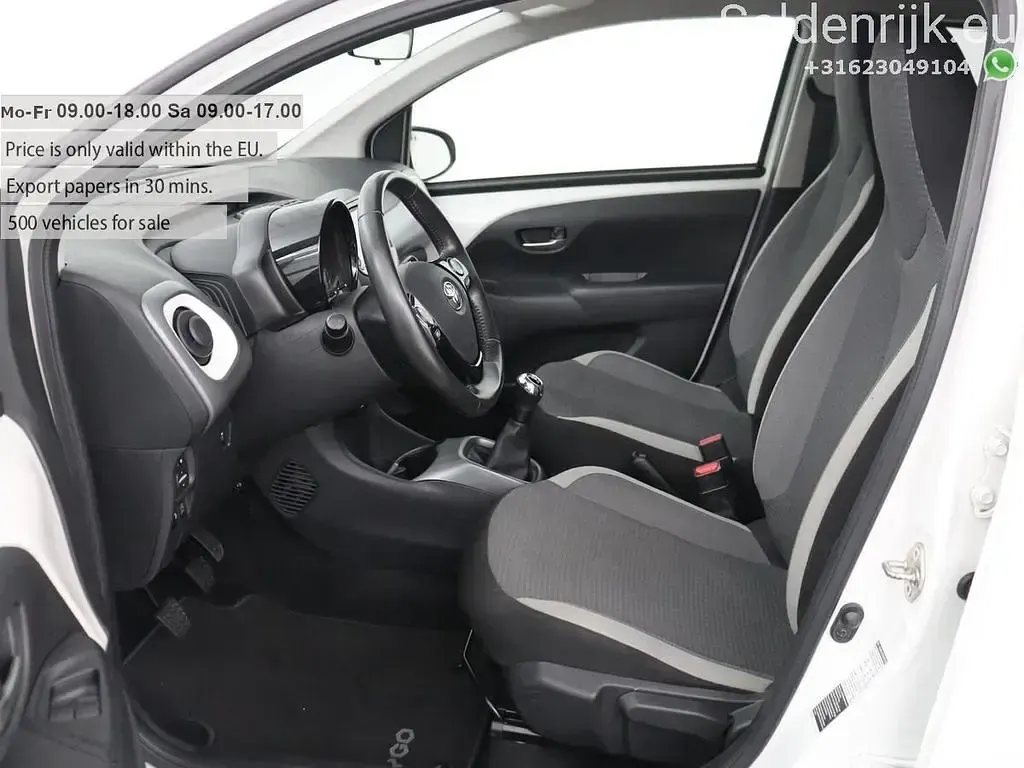 Gebraucht Toyota Aygo 72 PS (52 kW) 2021 Weiß Kleinwagen