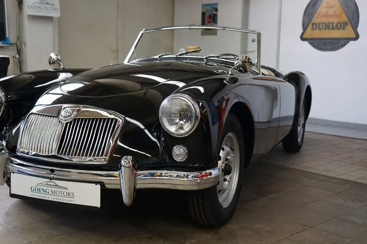 Brugt MG MGA 72 HK (52 kW) 1959 Sort Cabriolet