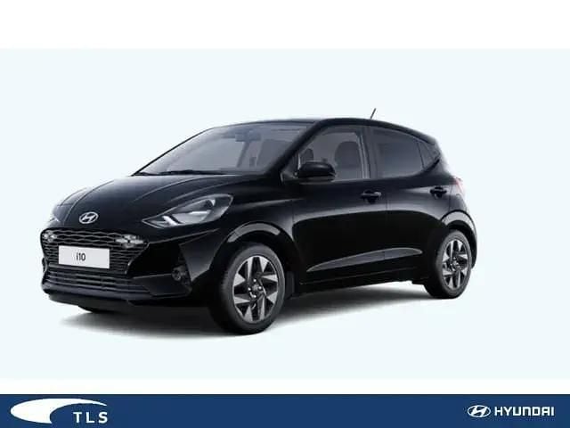 Phantom black (schwarz) Neu 2025 Hyundai i10 Trend Kleinwagen | 17.890 € (Fairer Preis) - Bild 1/3