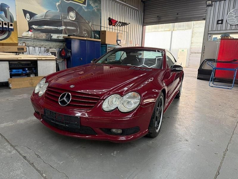 Gebraucht Mercedes SL350 AMG 244 PS (179 kW) 2003 Rot Cabrio