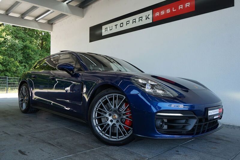Blau Gebraucht 2024 Porsche Panamera S E-Hybrid Sport Turismo Limousine | 107.880 € - Bild 1/4