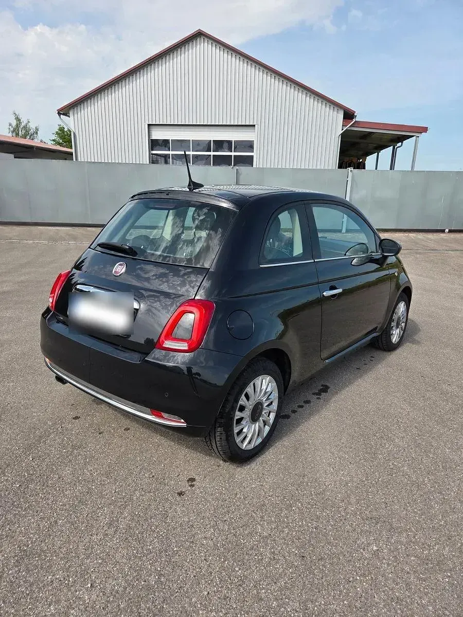 Gebraucht Fiat 500 Lounge 69 PS (50 kW) 2016 Schwarz Kleinwagen