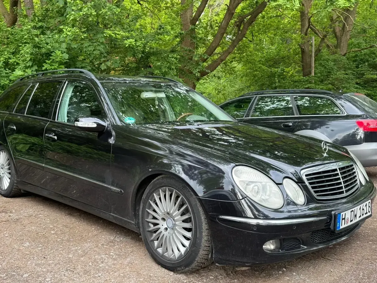 Brugt Mercedes E320 224 HK (164 kW) 2004 Sort Stationcar