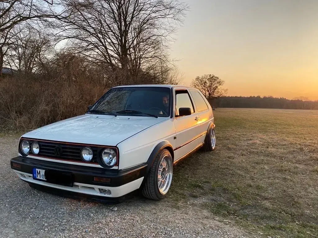 Gebraucht VW Golf II 150 PS (110 kW) 1990 Weiß Kleinwagen