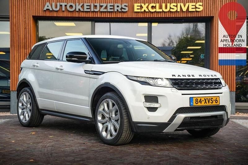 Weiß Gebraucht 2012 Land Rover Range Rover evoque Dynamic SUV | 17.308 € (Teuer) - Bild 1/4