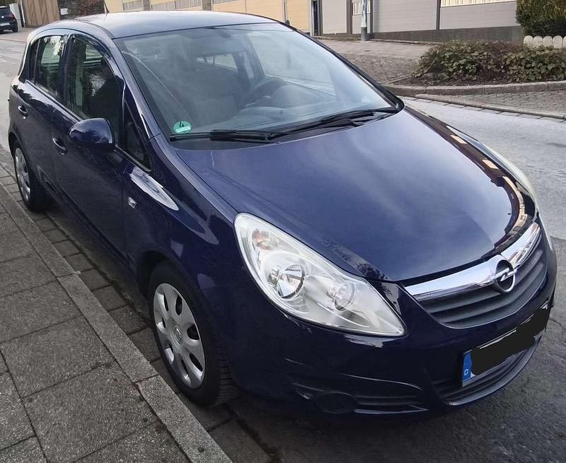 Gebraucht Opel Corsa Selection 69 PS (50 kW) 2010 Blau Kleinwagen