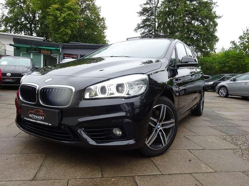 Schwarz Gebraucht 2016 BMW 220 Sport Line Kombi | 14.490 € (Guter Preis) - Bild 1/4
