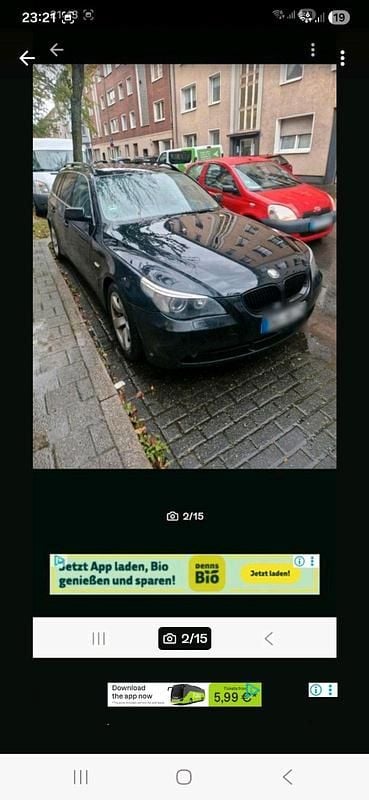 Gebraucht BMW 525 177 PS (130 kW) 2005 Schwarz Kombi