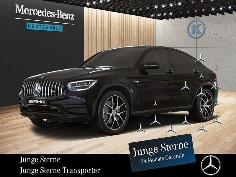 Schwarz Gebraucht 2023 Mercedes GLC43 AMG AMG Coupé | 68.440 € (Teuer) - Bild 1/4