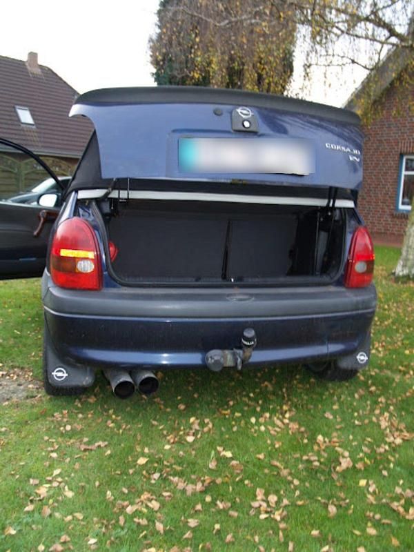 Gebraucht Opel Corsa 65 PS (47 kW) 2001 Blau Cabrio